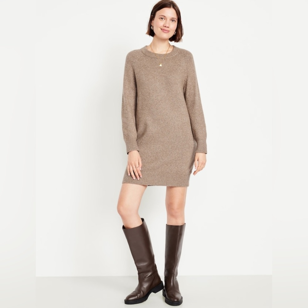 Old Navy SoSoft Mini Sweater Dress SZ MED